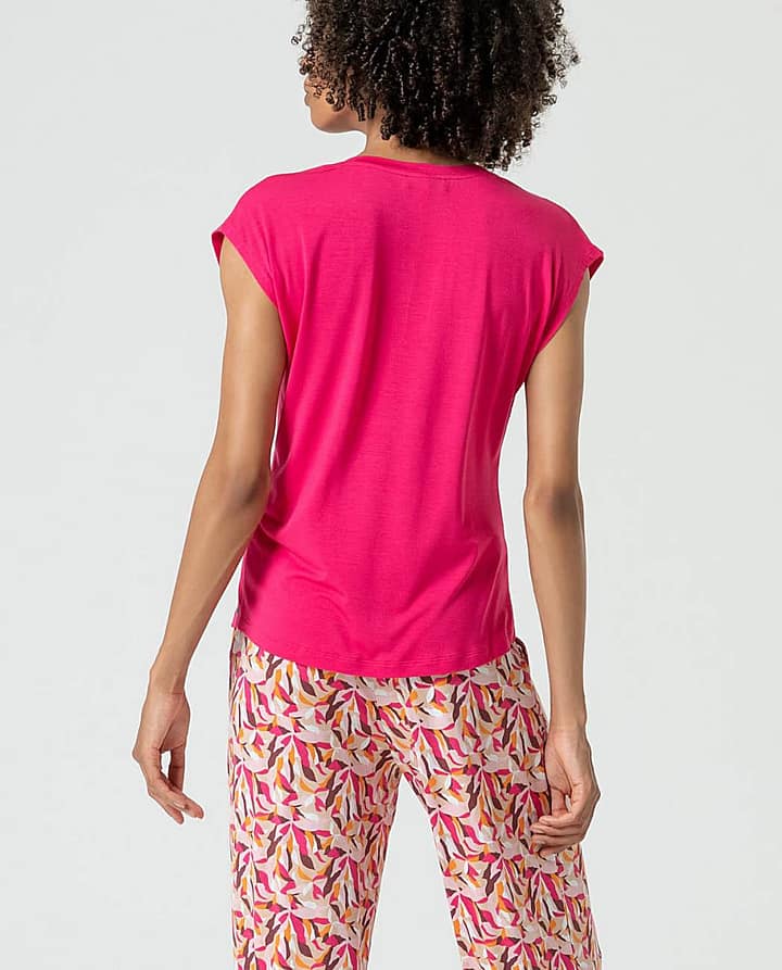 T-shirt Surkana Fuchsia - Afbeelding 2