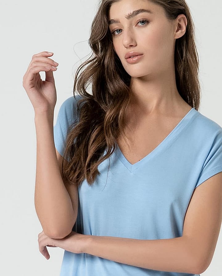 T-shirt Surkana Ice Blue - Afbeelding 3