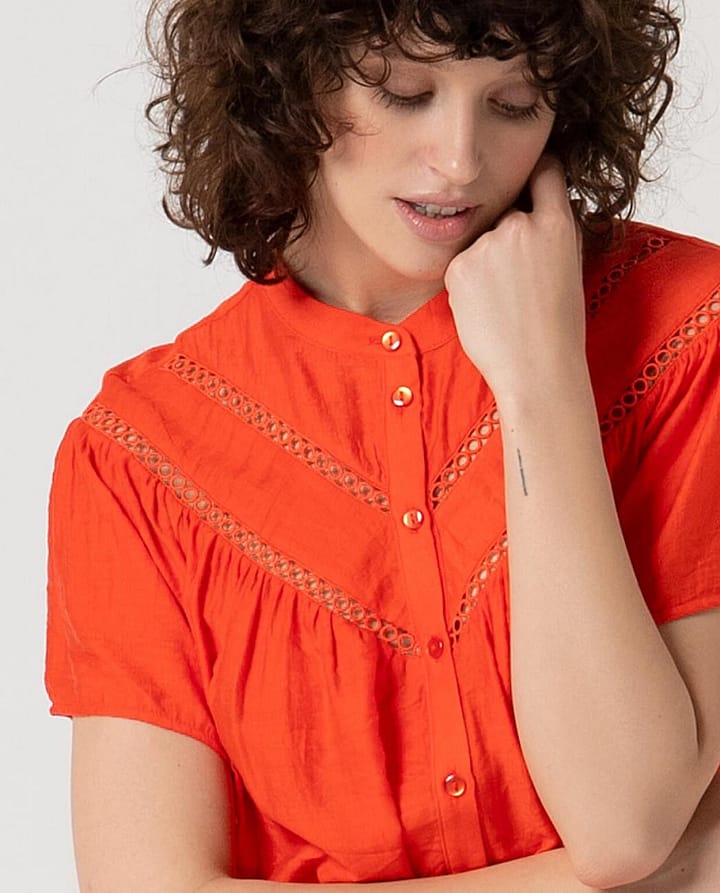 Blouse Surkana Rood - Afbeelding 2