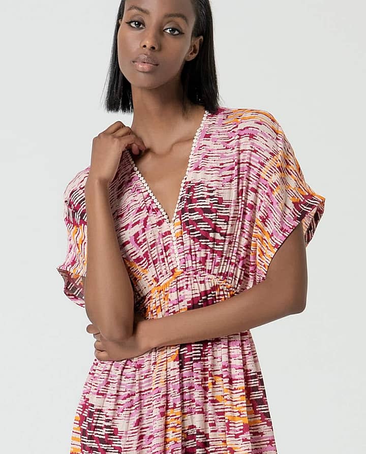 Jurk Surkana print - Afbeelding 2