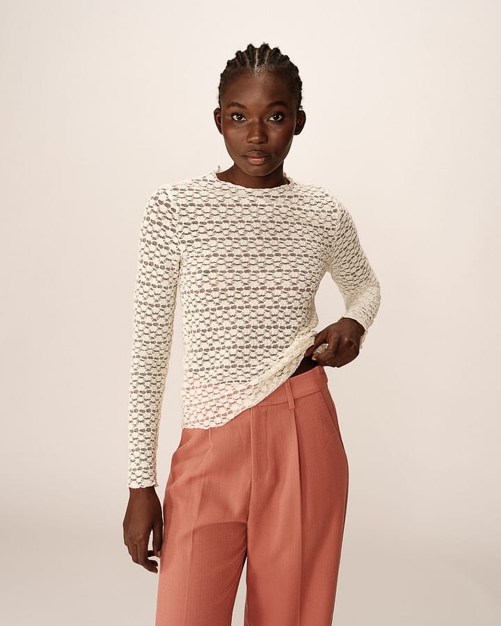 Top Grace & Mila "Prairie" Ecru - Afbeelding 2