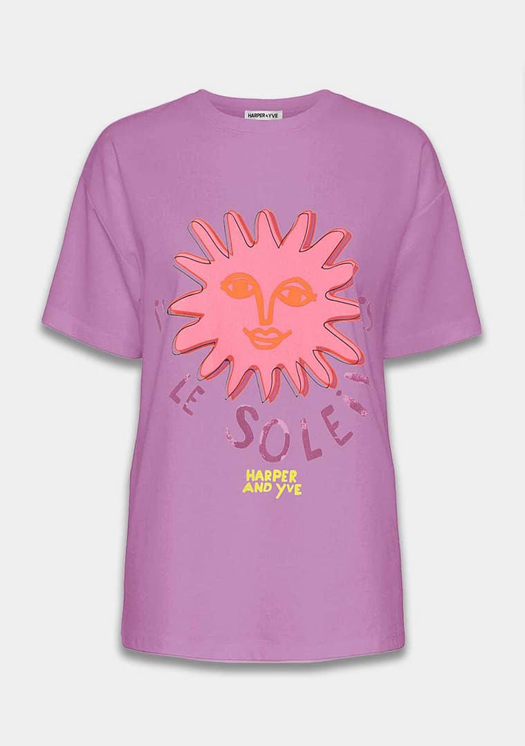 T-shirt Harper & Yve "Lesoleil" - Afbeelding 2