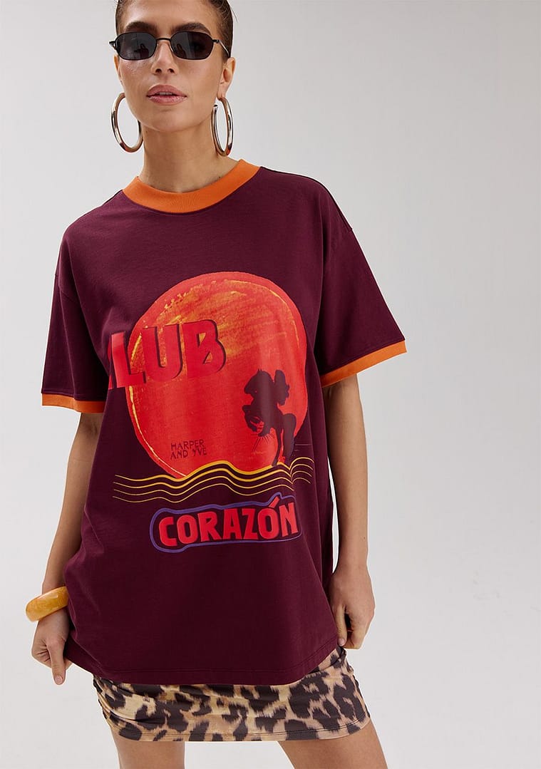 T-Shirt Harper & Yve "Club Corazon"