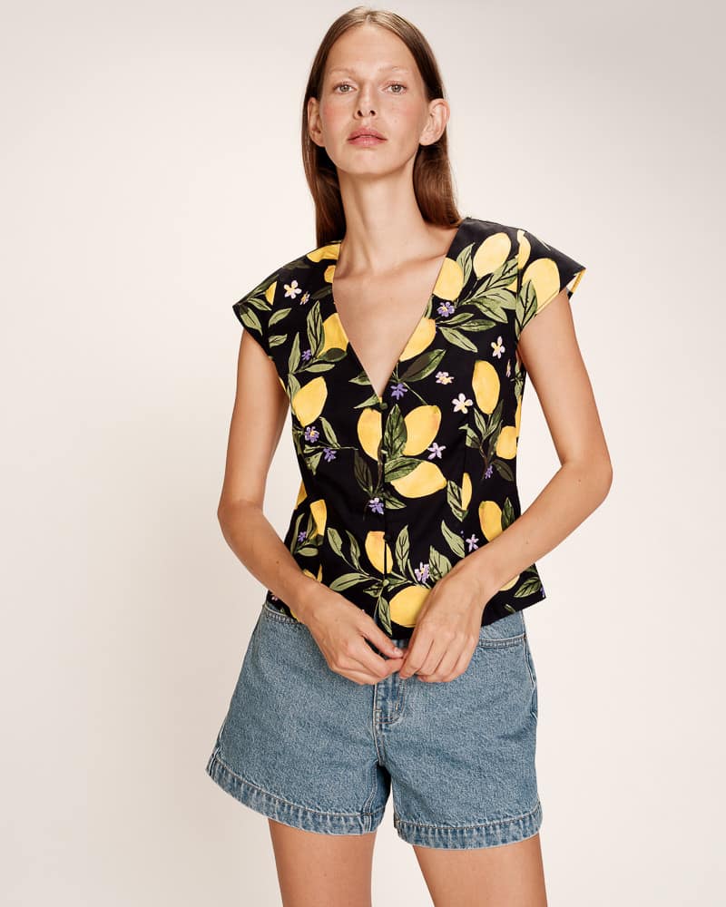 Top Grace & Mila "Remy" Noir - Afbeelding 2