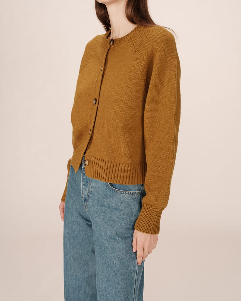 Vest Grace & Mila "Sanders" Mustard - Afbeelding 4