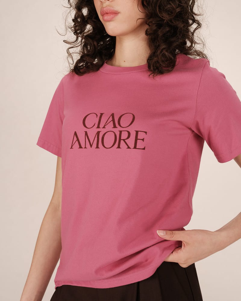 T-Shirt Grace & Mila "Soft" Blush - Afbeelding 2