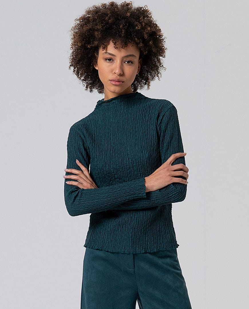 Top Surkana "Petrol" - Afbeelding 2