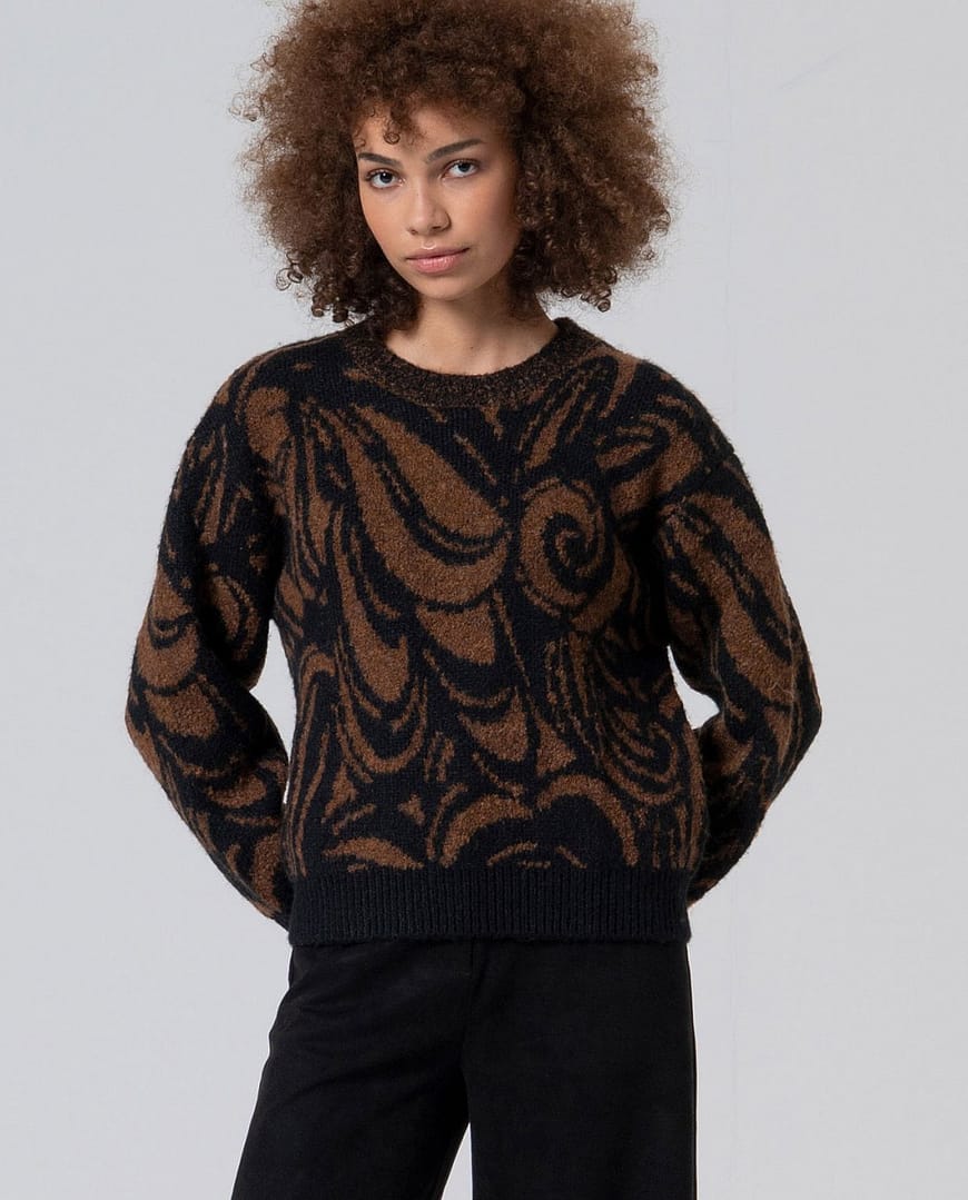 Trui Surkana "Marron" - Afbeelding 2