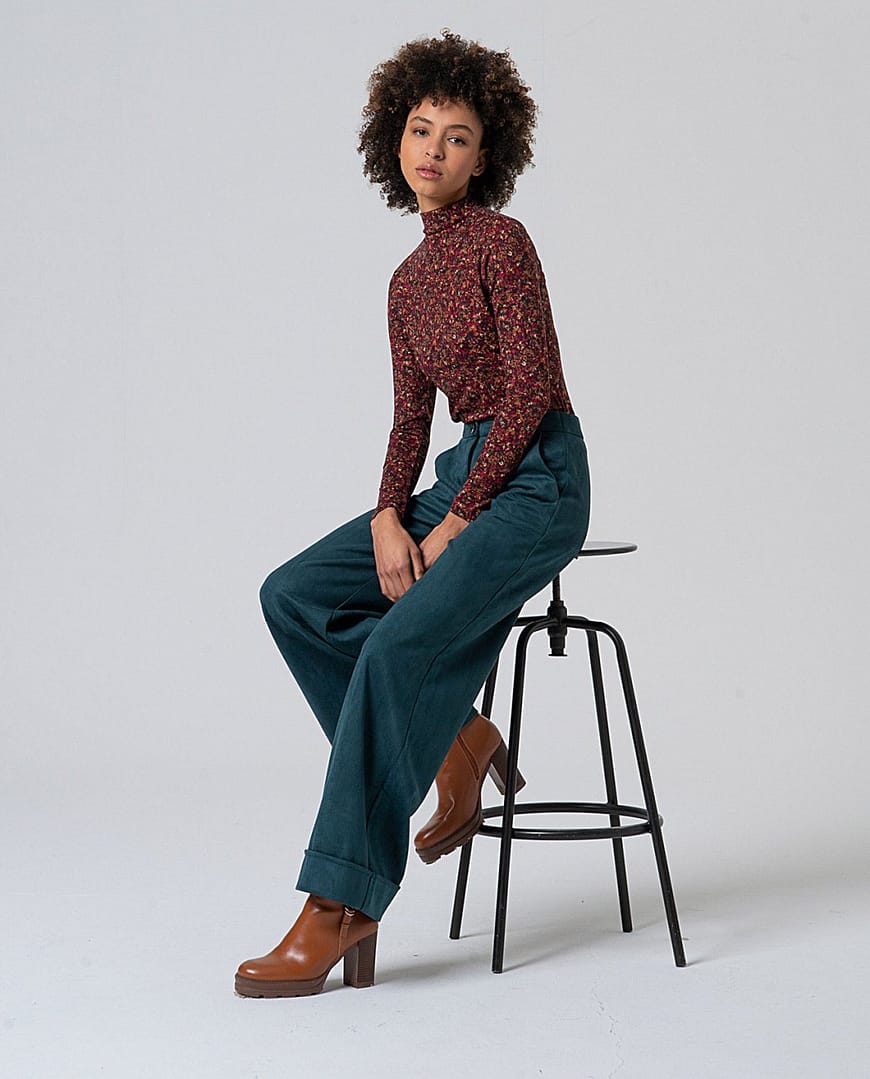 Broek Surkana "Petrol" - Afbeelding 2