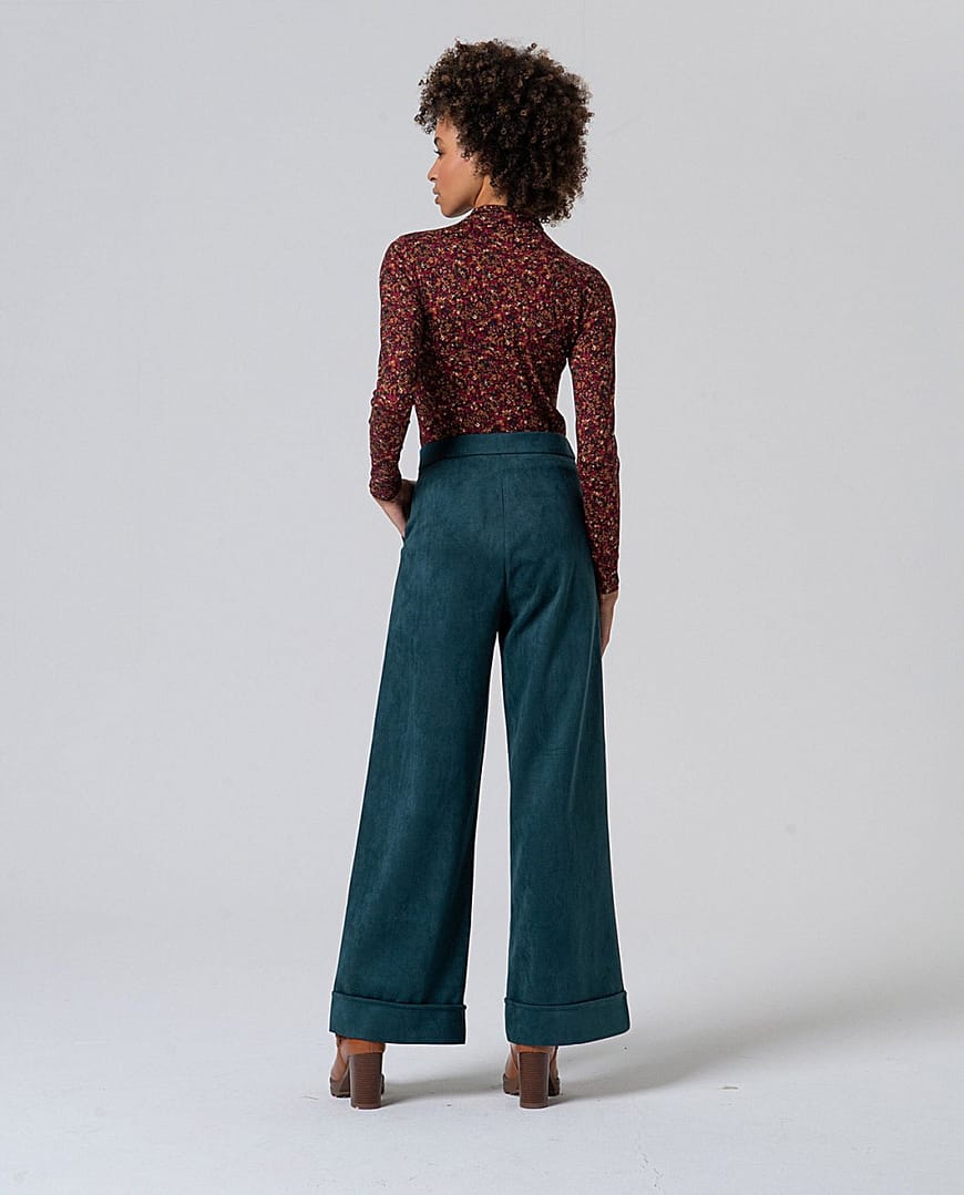 Broek Surkana "Petrol" - Afbeelding 3