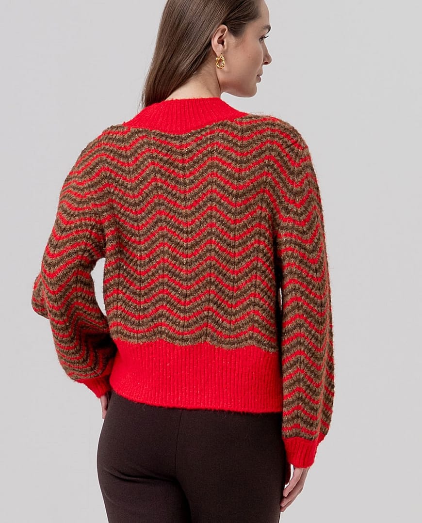 Trui Surkana "Red" - Afbeelding 3
