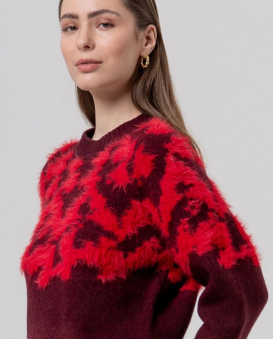 Trui Surkana "Red" - Afbeelding 3