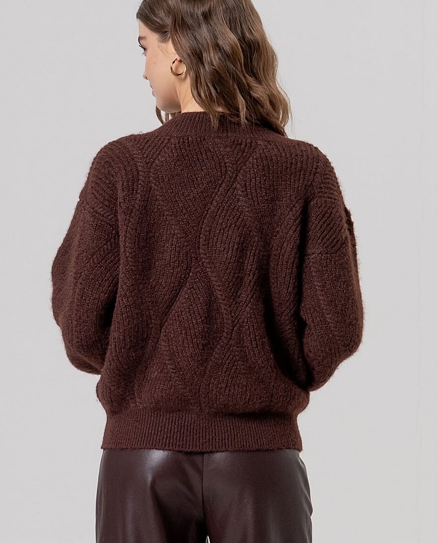 Trui Surkana "Maroon" - Afbeelding 3