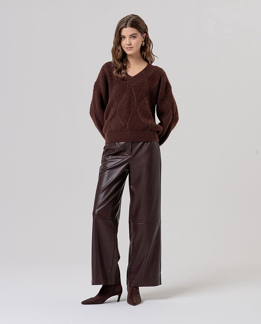 Trui Surkana "Maroon" - Afbeelding 4