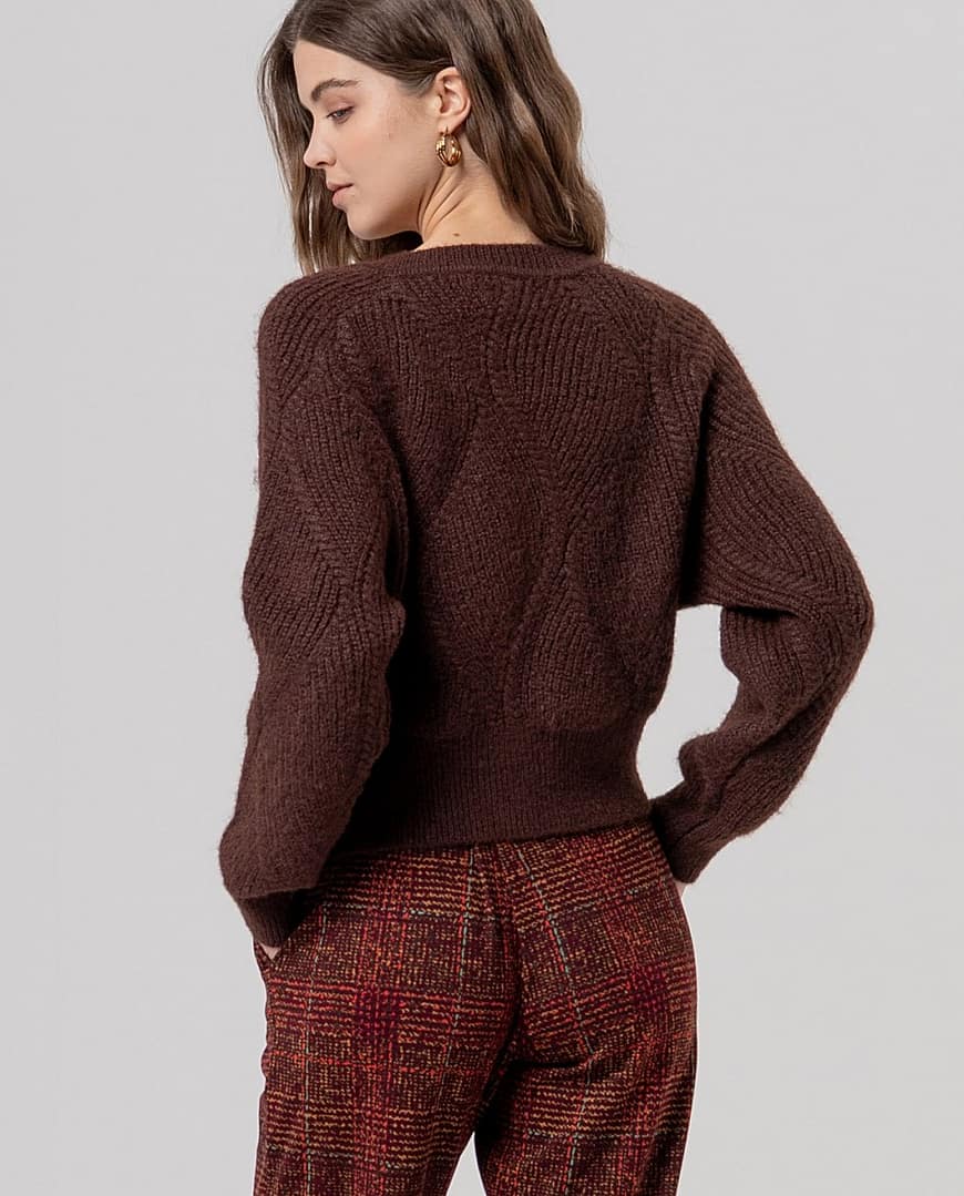 Vest Surkana "Maroon" - Afbeelding 3