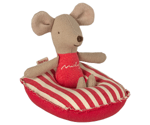 Maileg rubber boat small mouse