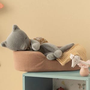Maileg cosy basket small brown