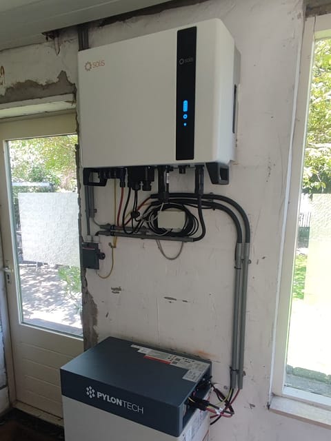 Solis pylontech thuisaccu