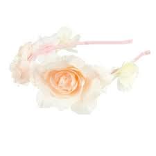 Tiara Isa off white bloemen