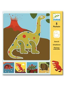 Djeco Dinosaurus sjablonen