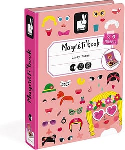 Magneti Book - Crazy Faces - Meisjes