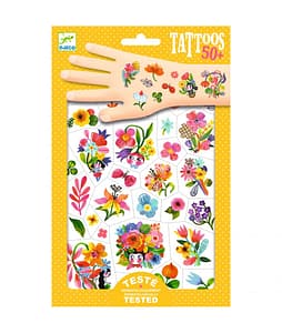 Djeco Aqua Flor tattoos