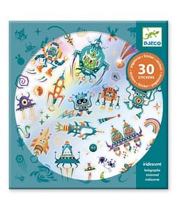 Djeco stickers in de ruimte