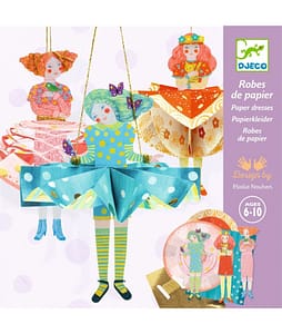 Djeco vouwwerkje jurken van papier