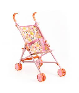 Djeco Pomea poppenbuggy bloemen