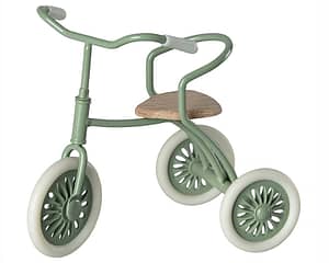 Maileg tricycle driewieler mouse - Green