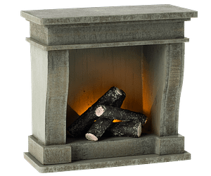 Miniature fireplace