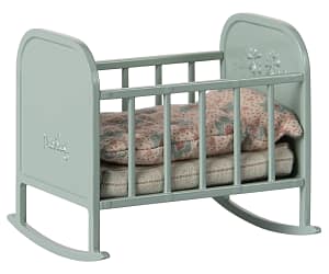 Maileg-My Cradle- Blue mint