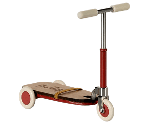 Maileg-kick board-Rood