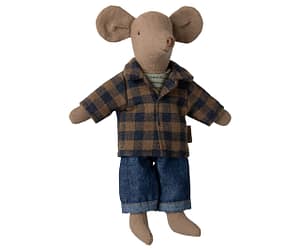 Maileg - Dad Mouse - Light Brown
