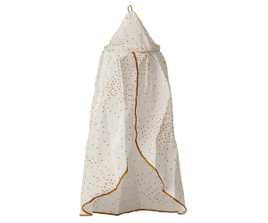 Maileg bedhemel off white