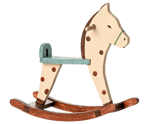 Maileg - rocking horse spotted