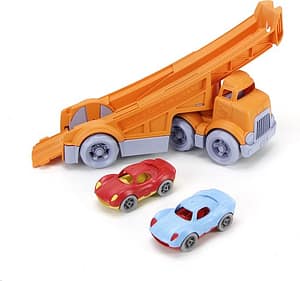 Green Toys - Race Truck met 2 Racers
