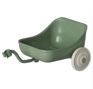 Maileg, groen tricycle hanger mouse
