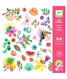 Djeco stickers paradijs - 160st