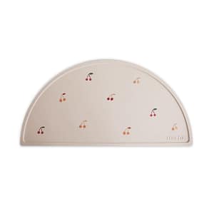 Mushie placemat cherry