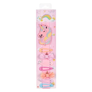Hanger Sally eenhoorn 8 haarspeldjes