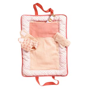 Djeco Pomea - Draagbare luiertas - roze