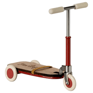 Maileg-kick board-Rood
