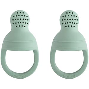 Mushie silicone fresh food feeders
