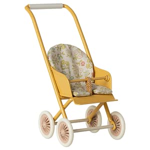 Maileg Stroller micro geel