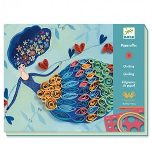 Filigraan knutselset - wervelend haar en petticoat