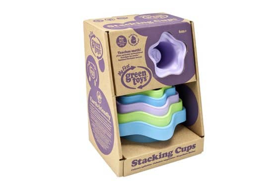 stacking cups paars
