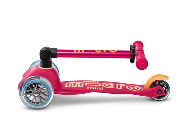 mini micro step inklapbaar robijnroze
