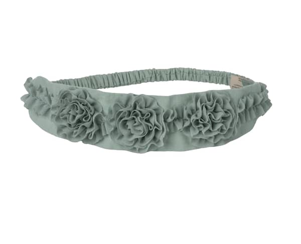 flower headband mint