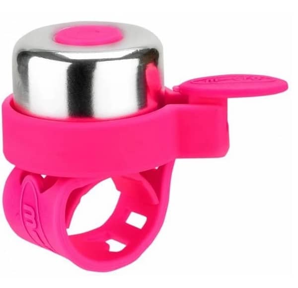 Micro bel gekleurd - roze - Afbeelding 2
